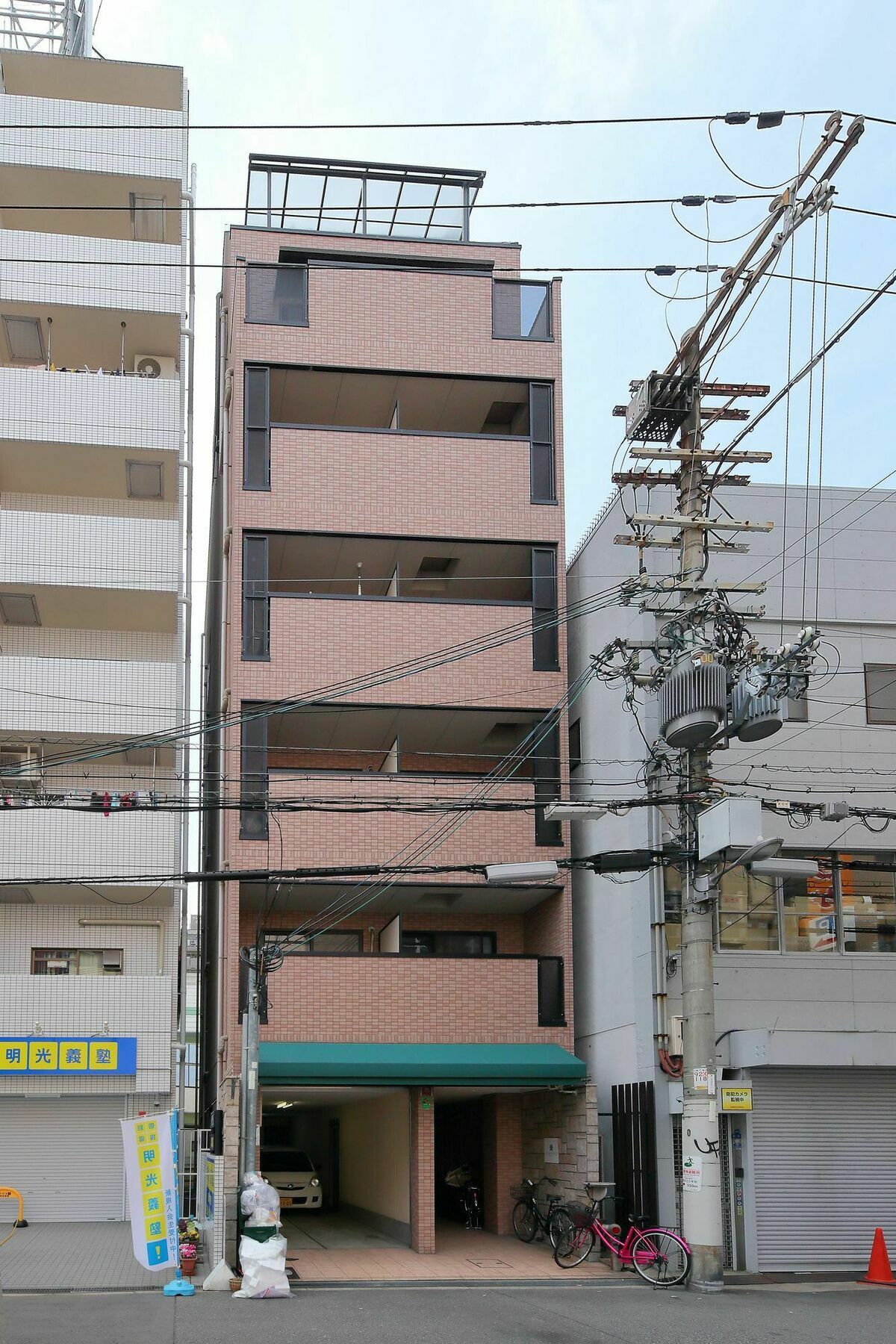 大阪Grandouce Shinsaibashi-Higashi公寓 外观 照片